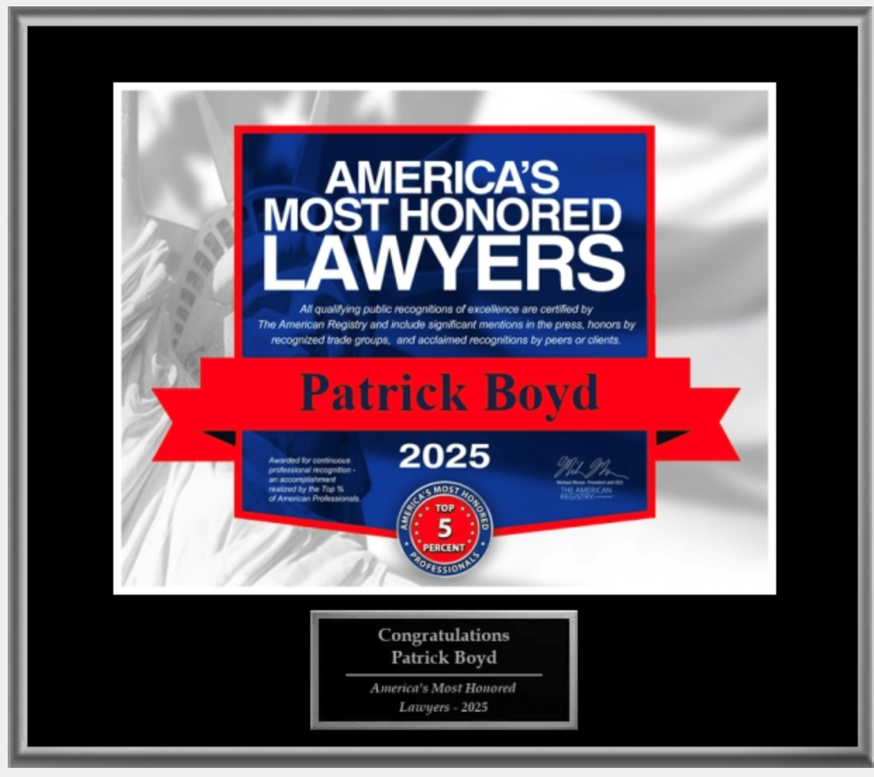 America's Most Honored Lawyers