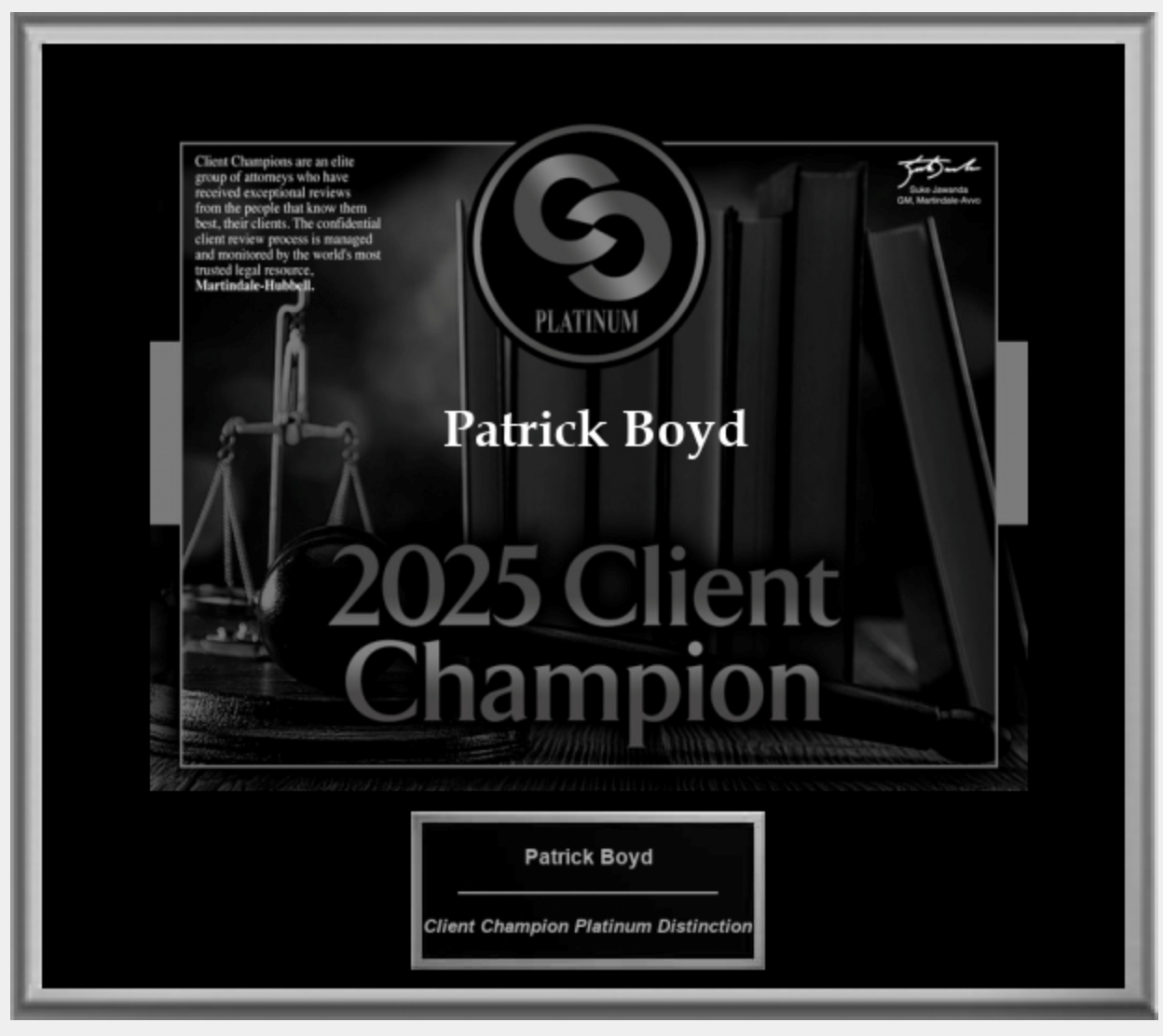 2025 Client Champion