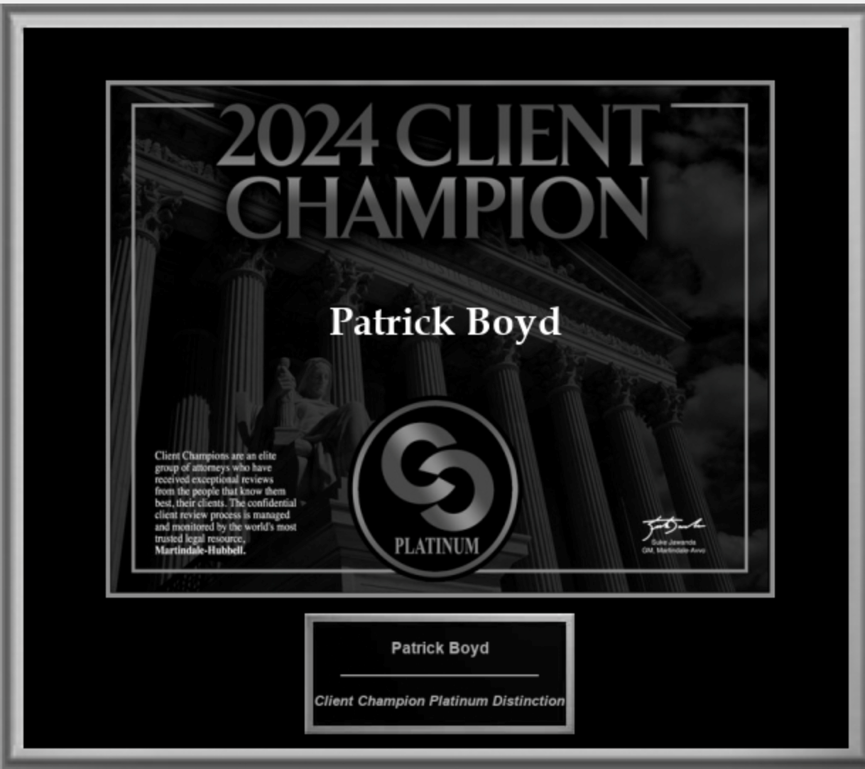 2024 Client Champion